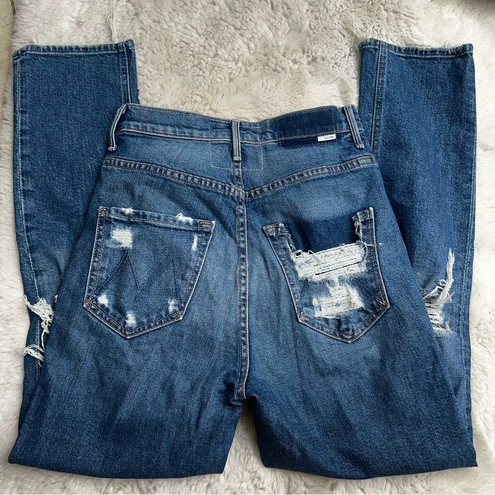 MOTHER distressed jeans